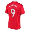 Virallinen pelipaita Manchester United Martial 9 Koti 2022-23 Lyhythihainen - Miesten Virallinen pelipaita Manchester United Martial 9 Koti 2022-23 Lyhythihainen - Miesten